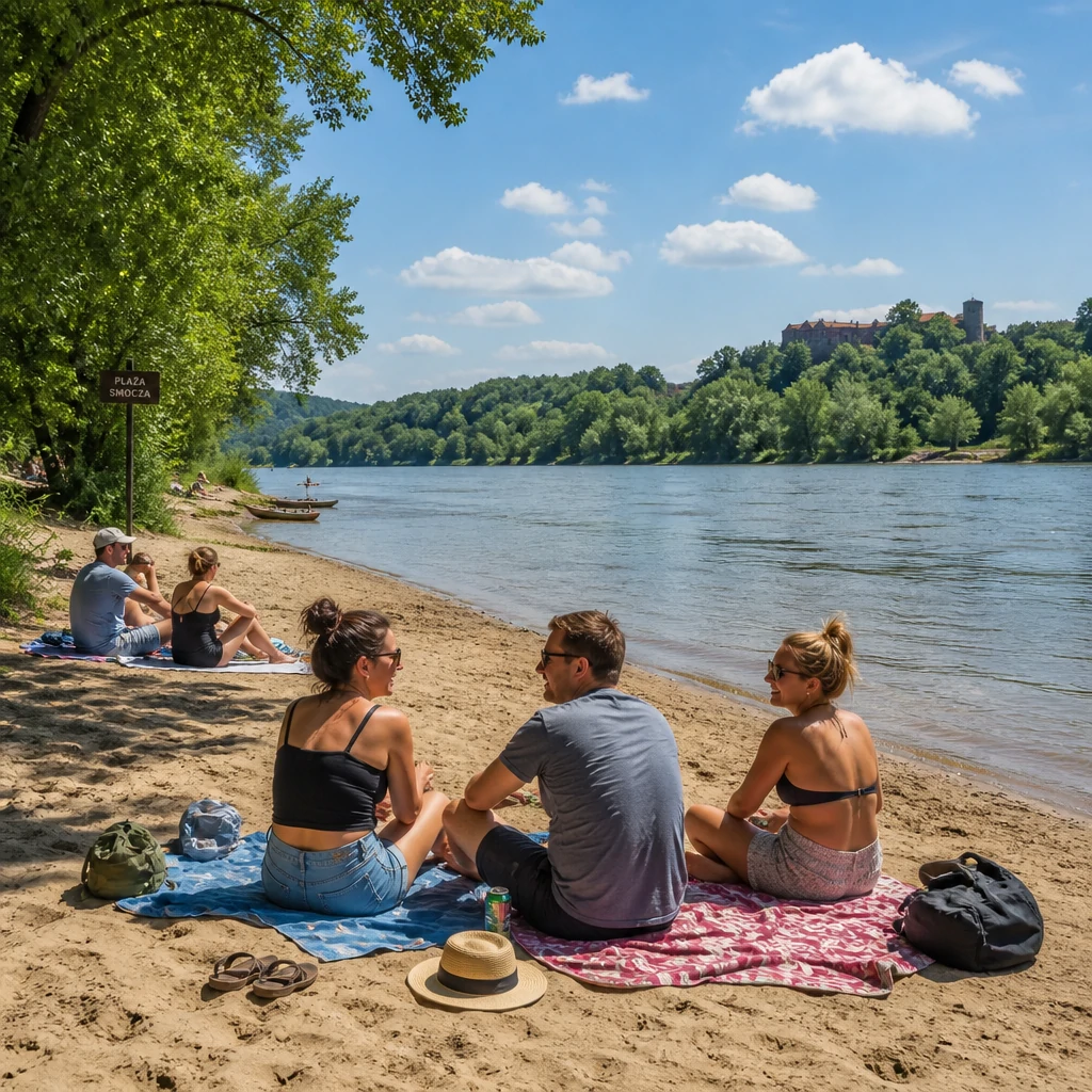 Plaże i kąpieliska nad rzekami w Polsce — gdzie odpocząć blisko natury?