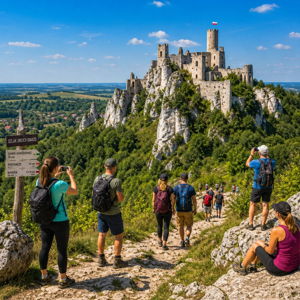 Jura Krakowsko-Częstochowska — zamki, skałki i noclegi na aktywny weekend