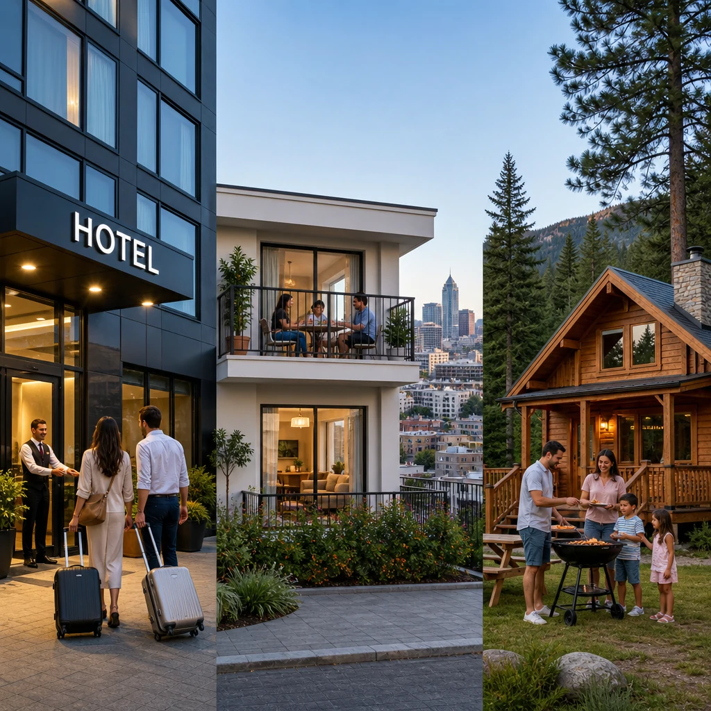Apartament, hotel czy domek — jaki typ noclegu wybrać na wakacje?