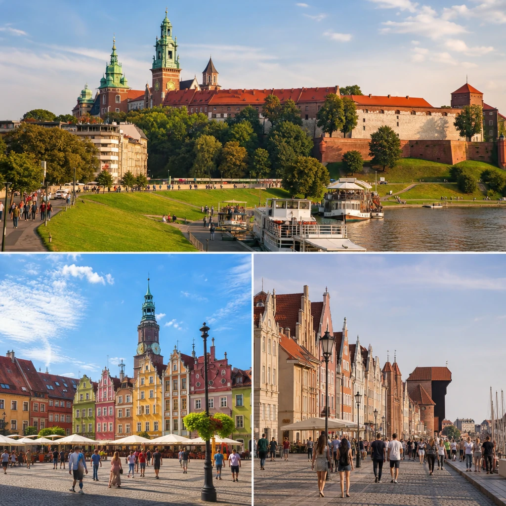City break w Polsce — najlepsze miasta na krótki wyjazd i gdzie szukać noclegu?