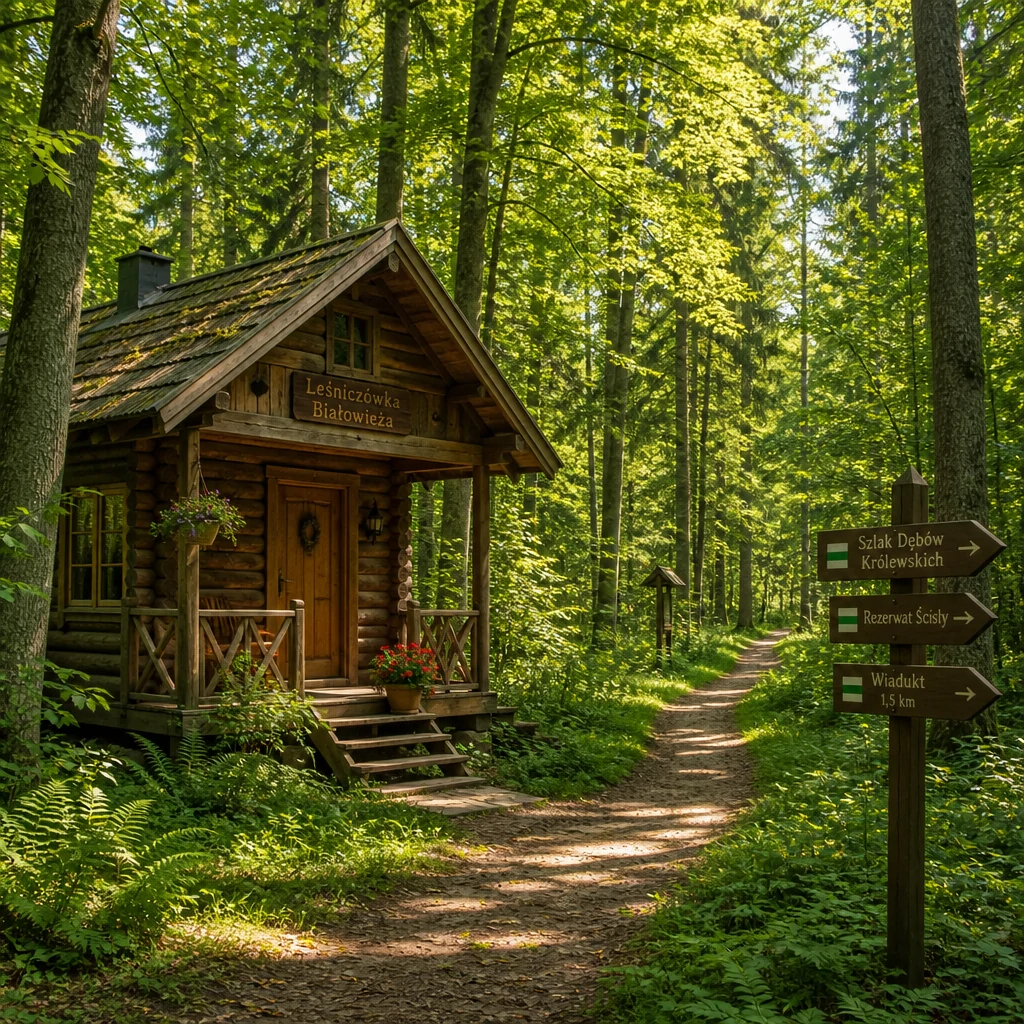 Puszcza Białowieska i Puszcza Notecka — gdzie nocować blisko lasu?