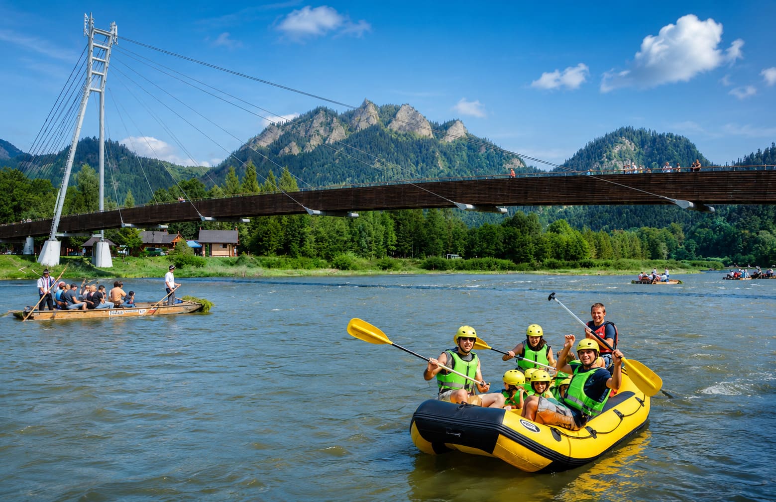 Rafting na Dunajcu